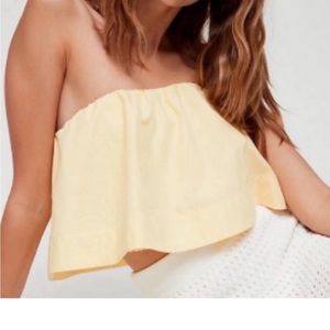 Aritzia Babaton Poplin crop top